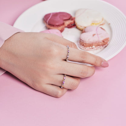 [Lumi Jewellery]Elegant Energetic Round Cut Daily Ring
