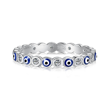 [Lumi Jewellery]Sparkling Vibrant Round Shape Daily Ring