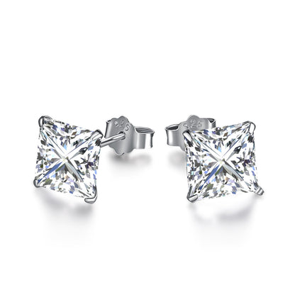 [Lumi Jewellery]Ornate Square Shape Earrings