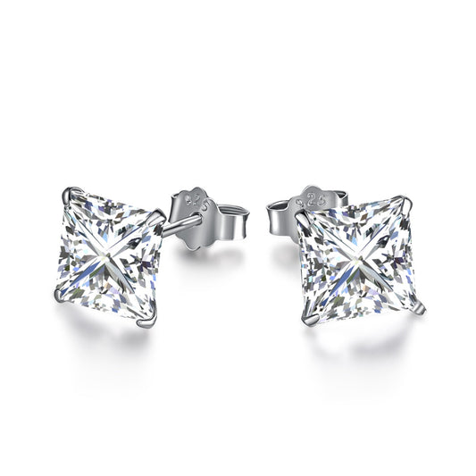[Lumi Jewellery]Ornate Square Shape Earrings