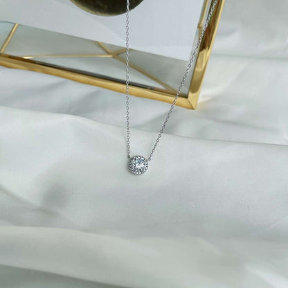 [Lumi Jewellery]Luxurious Round Cut Necklace