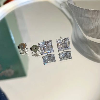 [Lumi Jewellery]Ornate Square Shape Earrings