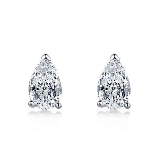[Lumi Jewellery]Ornate Water Drop Shape Earrings