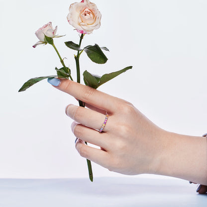 [Lumi Jewellery]Dazzling Resplendent Round Cut Party Ring
