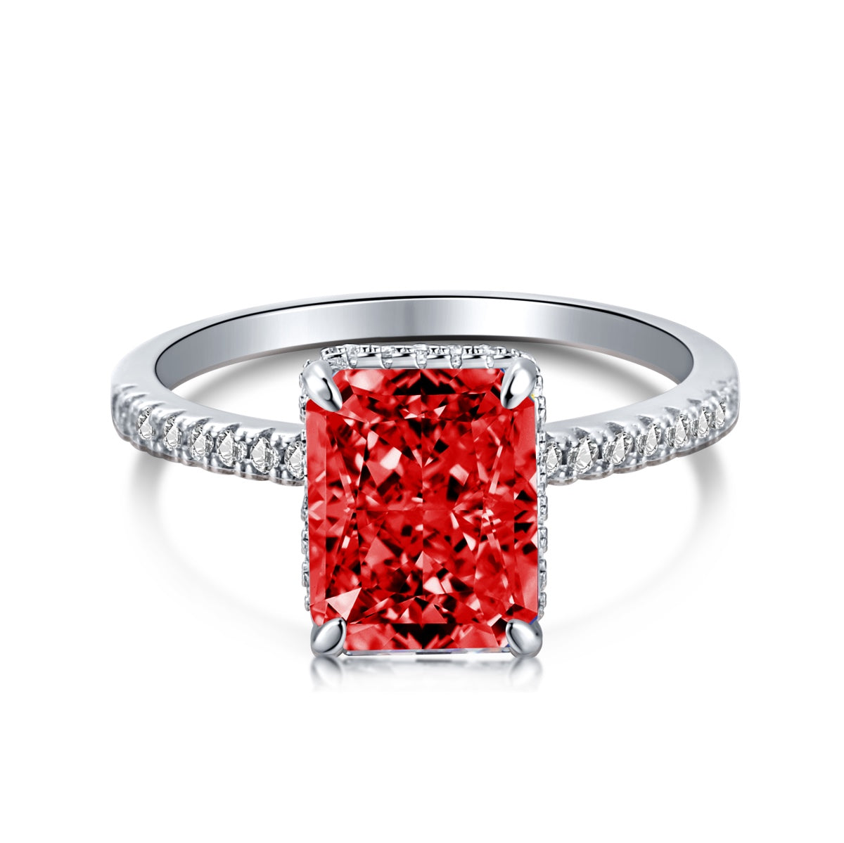 [Lumi Jewellery]4.0 Carat Luxurious Engagement Ring