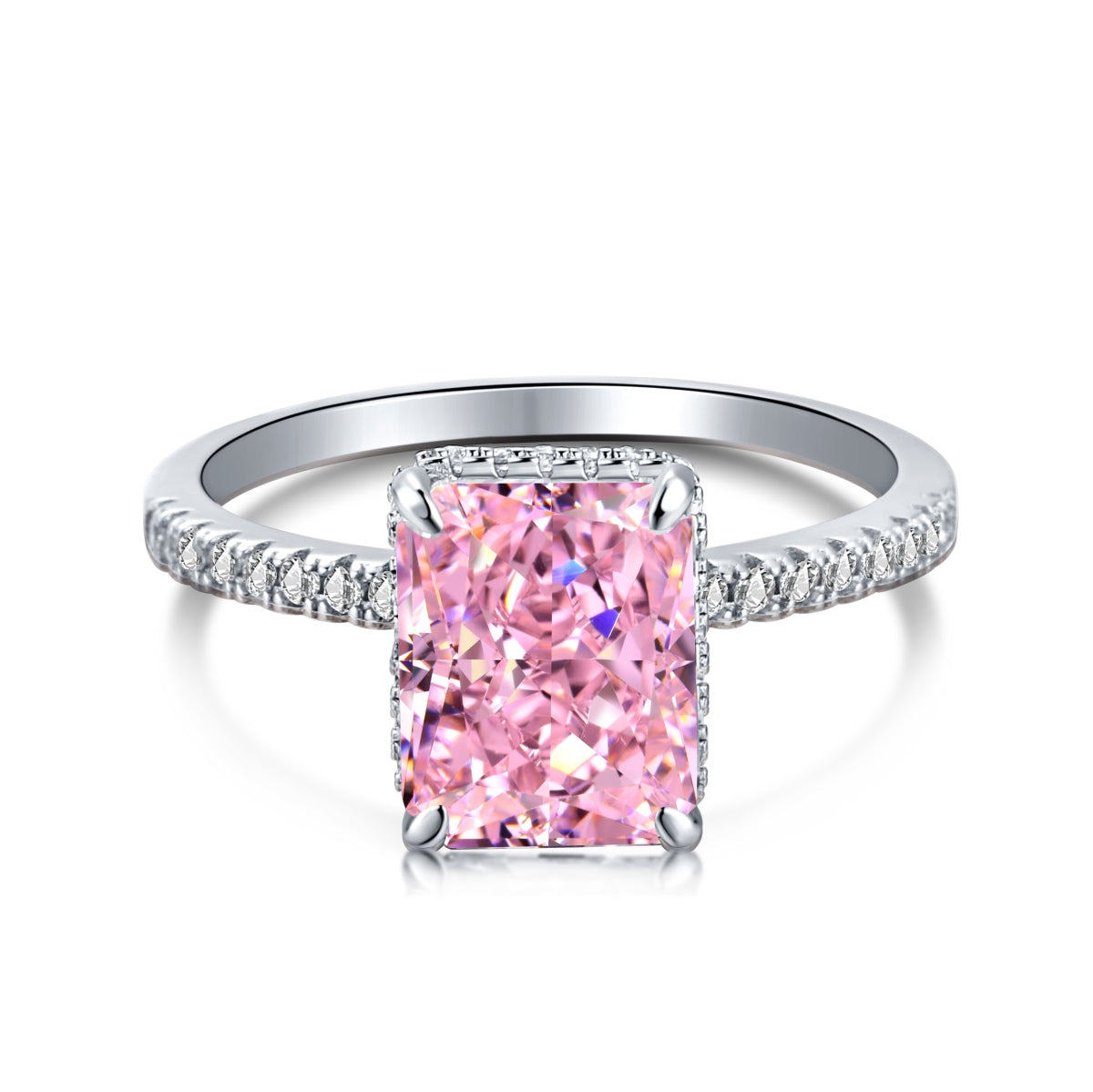 [Lumi Jewellery]4.0 Carat Luxurious Engagement Ring