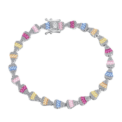 [Lumi Jewellery]Radiant Water Drop Shape Daily Bracelet