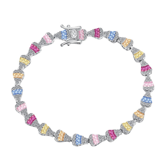 [Lumi Jewellery]Radiant Water Drop Shape Daily Bracelet
