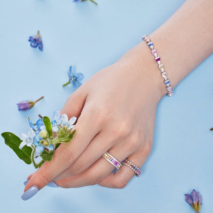 [Lumi Jewellery]Radiant Water Drop Shape Daily Bracelet