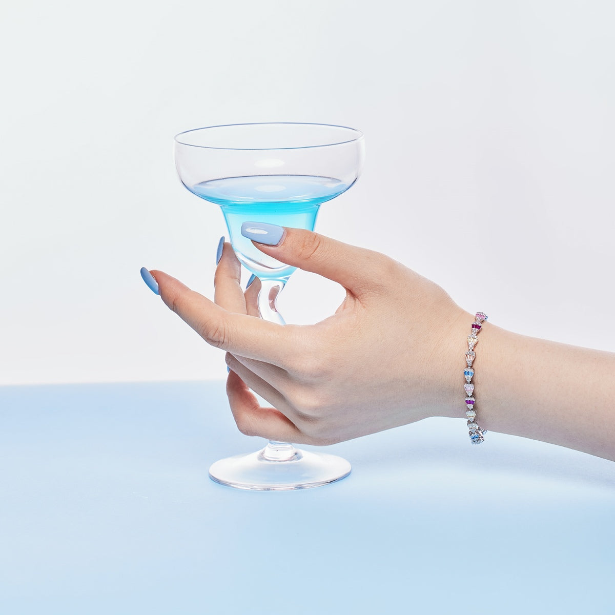 [Lumi Jewellery]Radiant Water Drop Shape Daily Bracelet