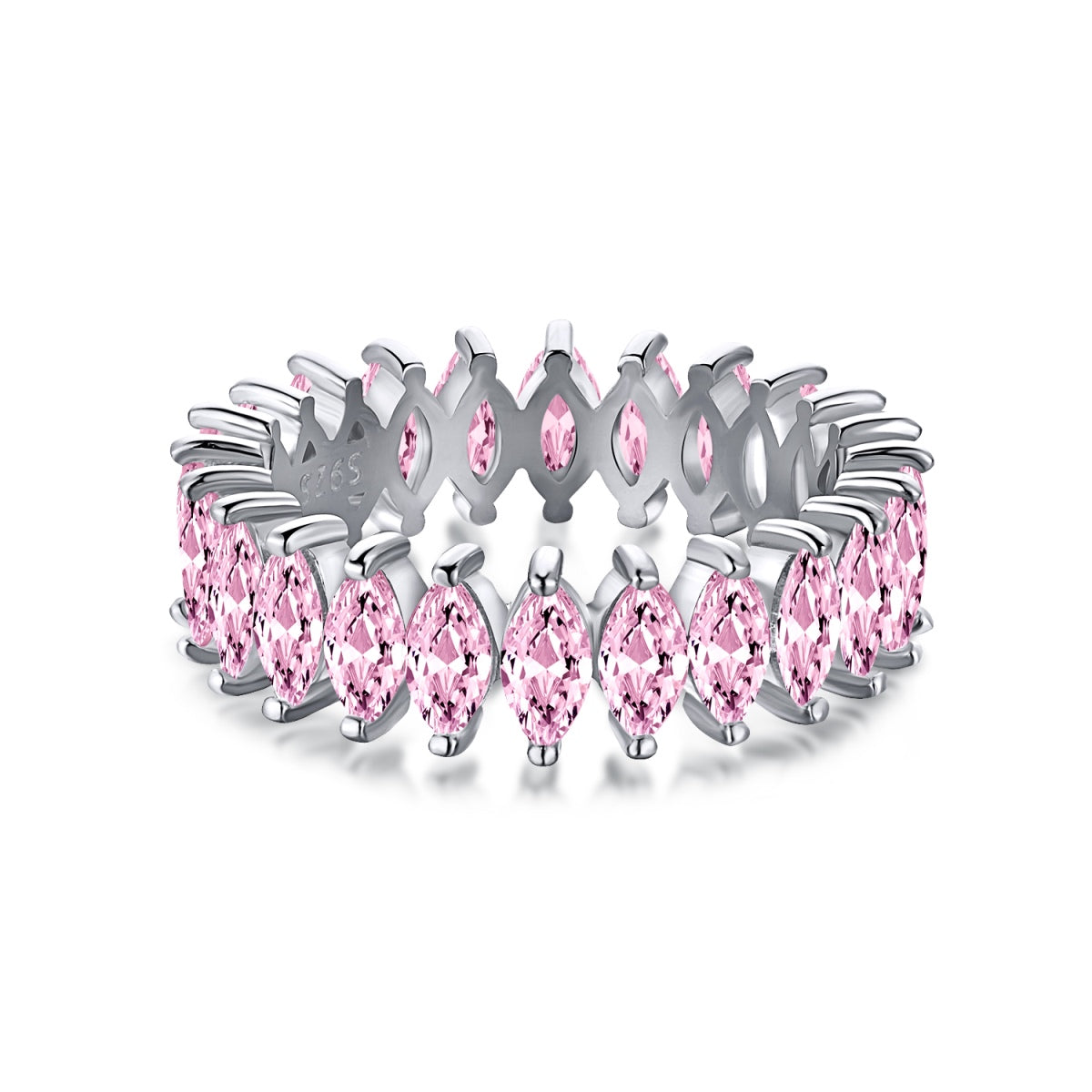 [Lumi Jewellery]Gorgeous Marquise Cut Tennis Ring