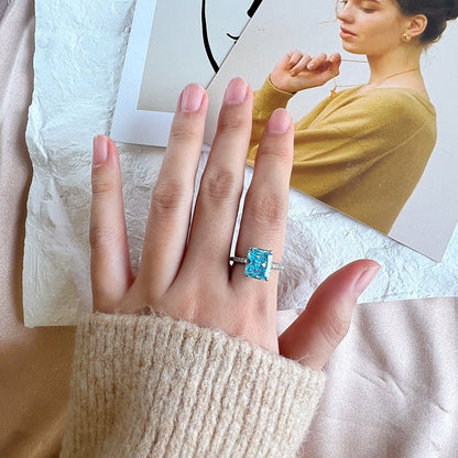 [Lumi Jewellery]4.0 Carat Luxurious Engagement Ring