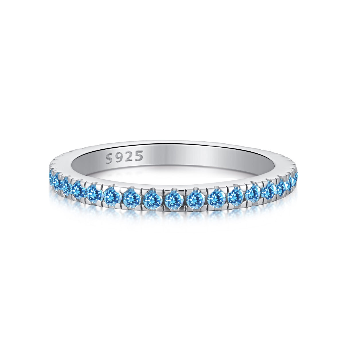 [Lumi Jewellery]Delicate Sparkling Round Cut Daily Ring