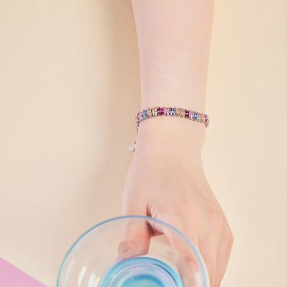 [Lumi Jewellery]Sparkling Exquisite Multi Cut Party Bracelet
