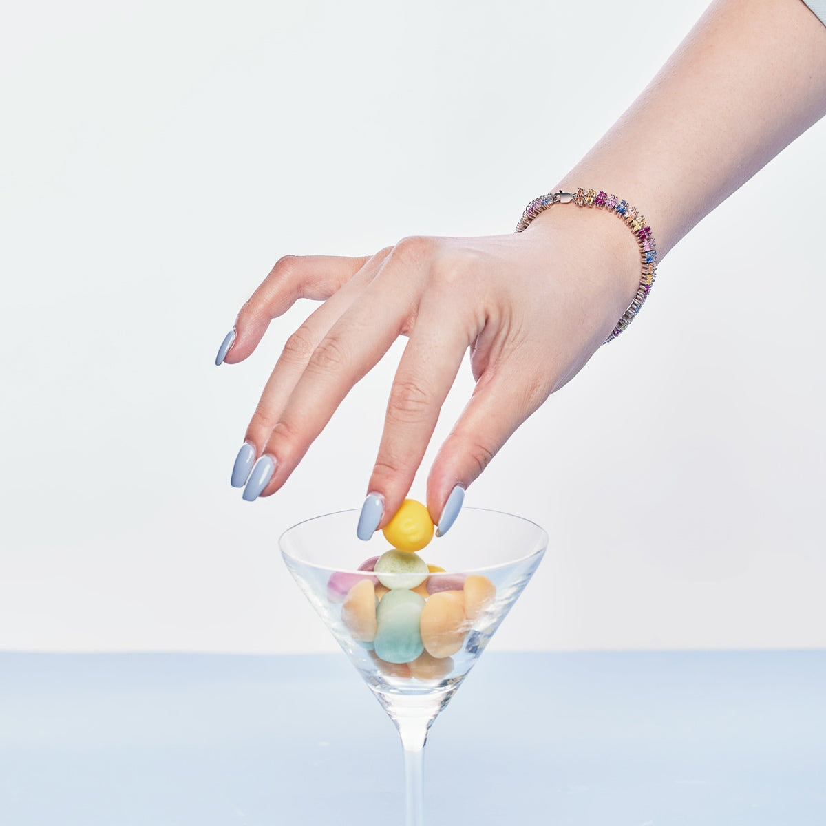 [Lumi Jewellery]Sparkling Exquisite Multi Cut Party Bracelet