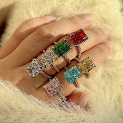 [Lumi Jewellery]4.0 Carat Luxurious Engagement Ring