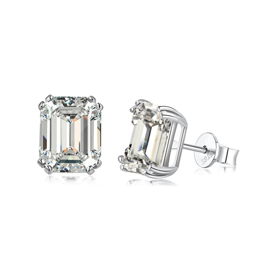 [Lumi Jewellery]Dazzling Square Shape Earrings