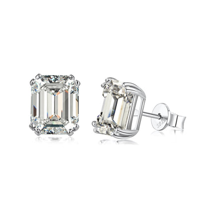 [Lumi Jewellery]Dazzling Square Shape Earrings