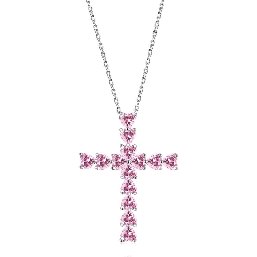 [Lumi Jewellery]Radiant Cross Shape Necklace