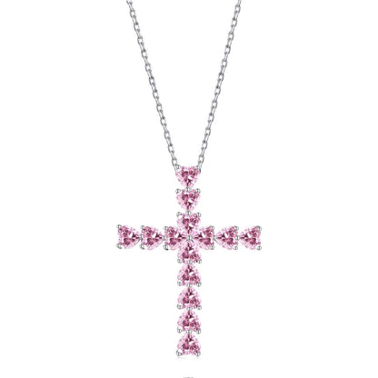 [Lumi Jewellery]Radiant Cross Shape Necklace