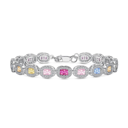 [Lumi Jewellery]Exquisite Ornate Emerald Cut Daily Bracelet