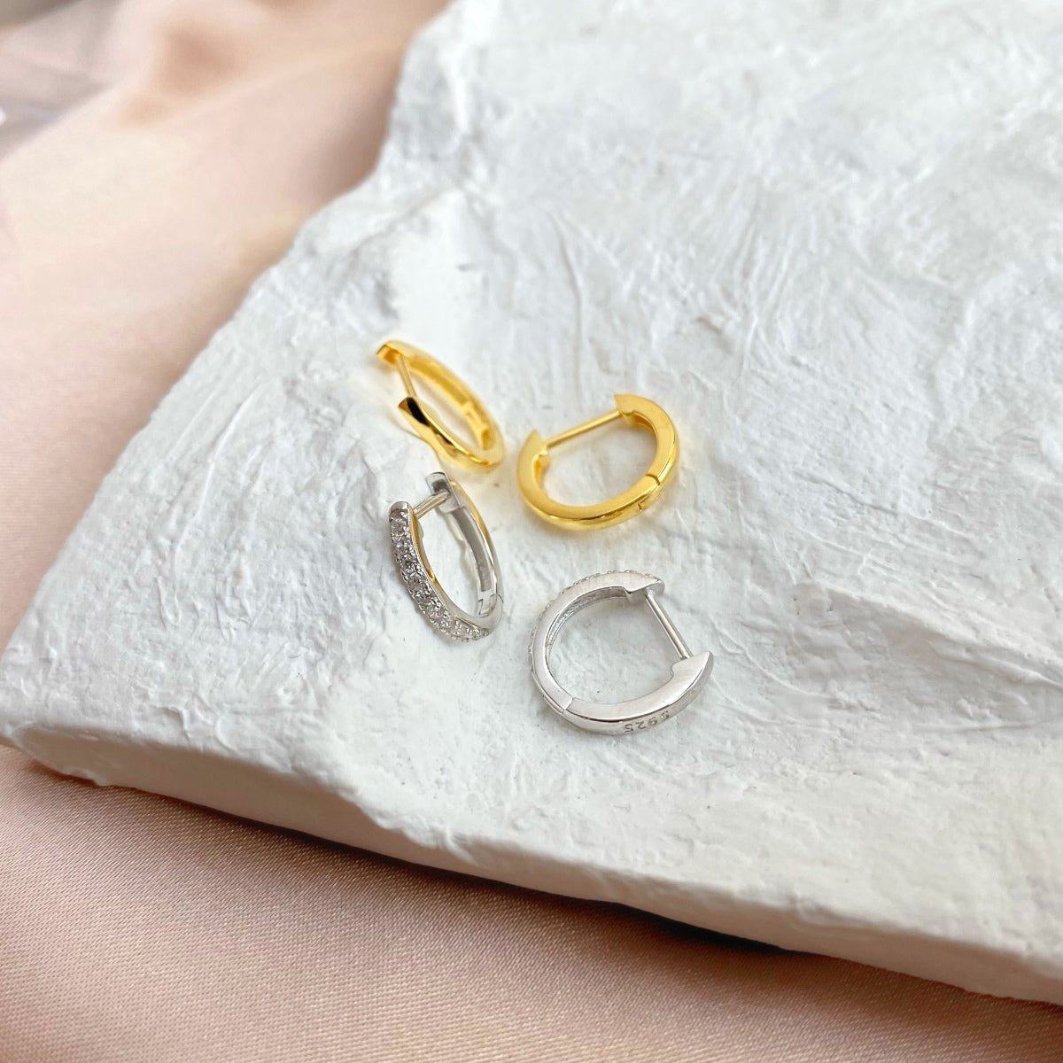 [Lumi Jewellery]Circle Versatile Earrings