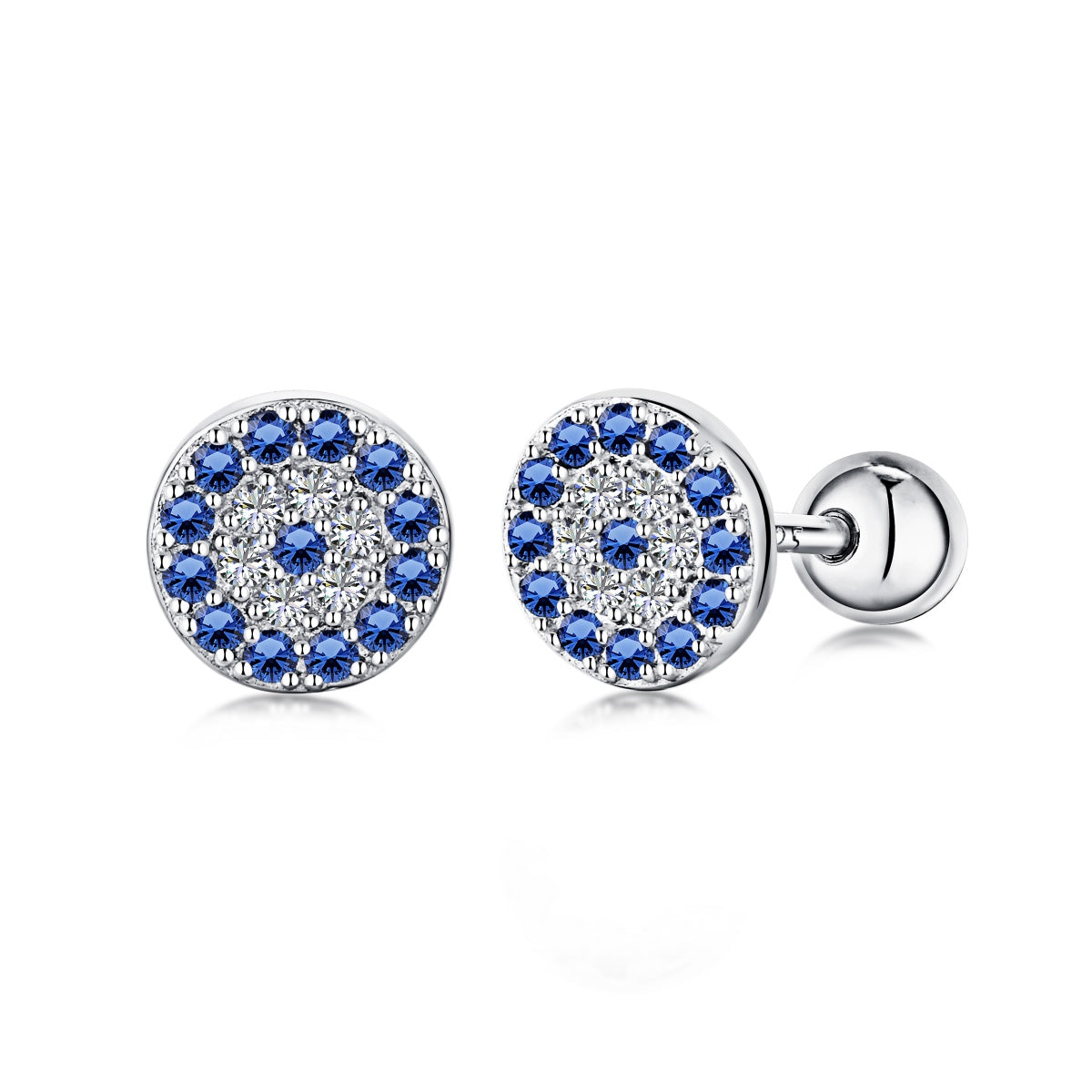 [Lumi Jewellery]Devil's Eye Ear Bone Nail Earrings