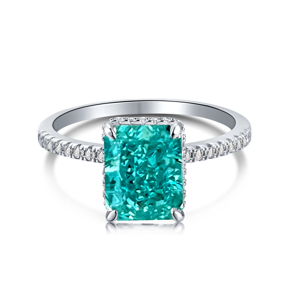 [Lumi Jewellery]4.0 Carat Luxurious Engagement Ring