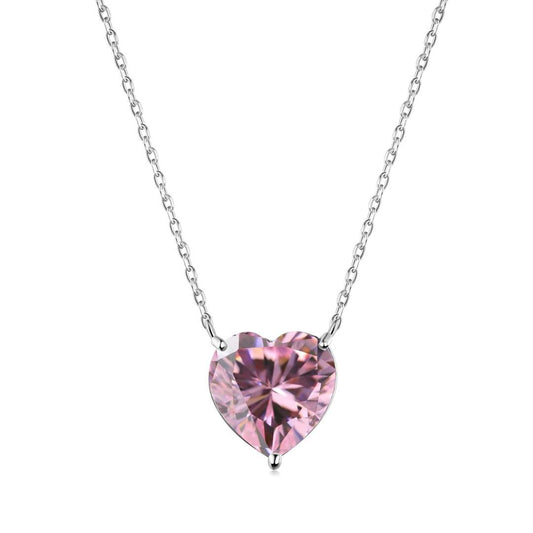 [Lumi Jewellery]6.0 carat Radiant Heart Shape Necklace