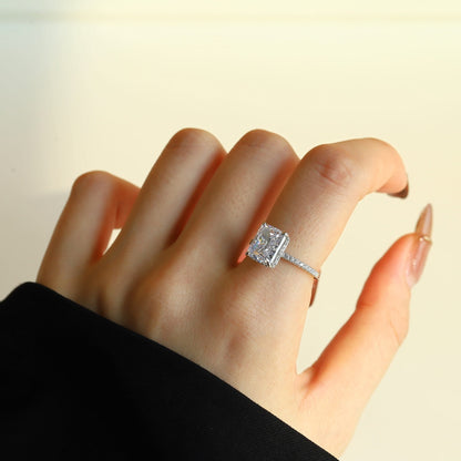 [Lumi Jewellery]4.0 Carat Luxurious Engagement Ring