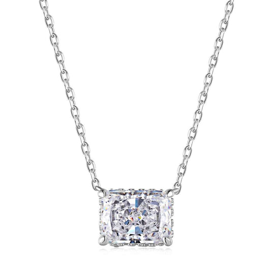 [Lumi Jewellery]Luxurious Square Shape Colorful Necalack
