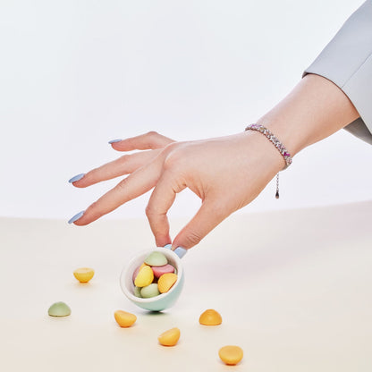[Lumi Jewellery]Dazzling Unique Multi Shape Daily Bracelet