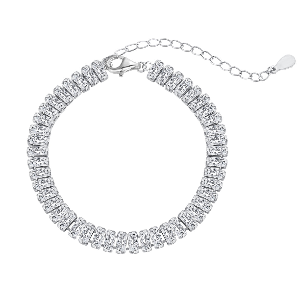 [Lumi Jewellery]Exquisite Emerald Cut Daily Bracelet