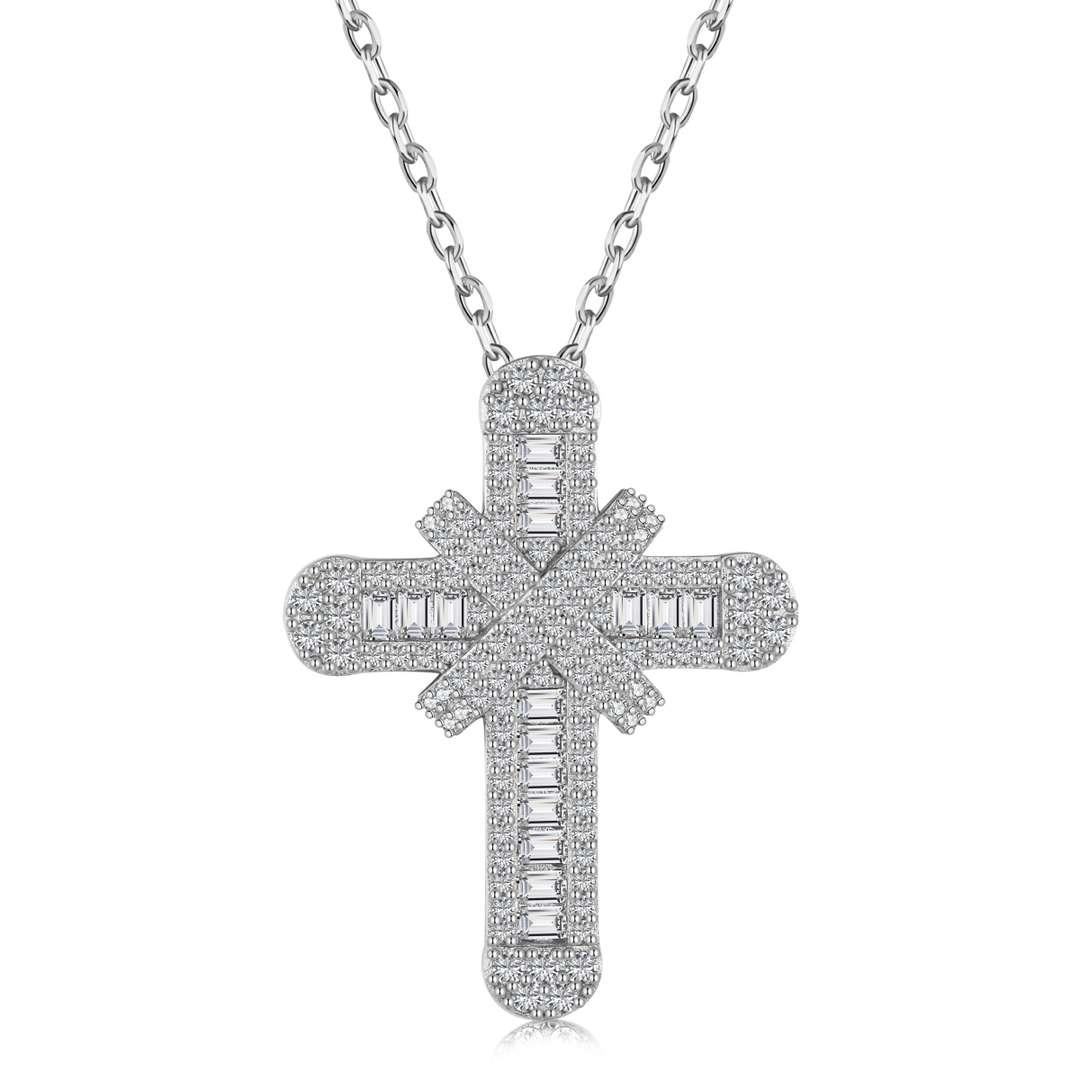 [Lumi Jewellery]Gypsophila With Dimonds Necklace