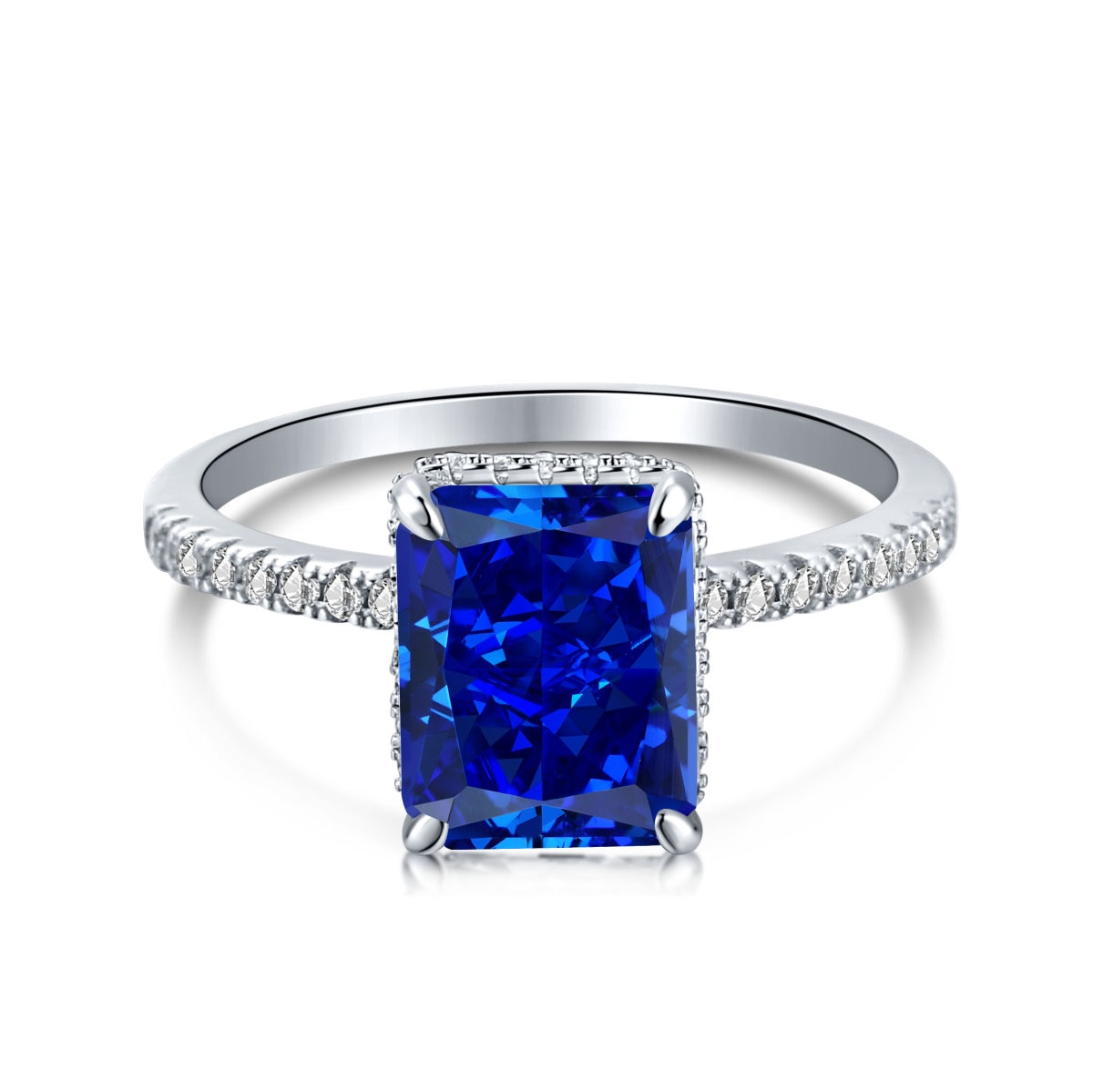 [Lumi Jewellery]4.0 Carat Luxurious Engagement Ring