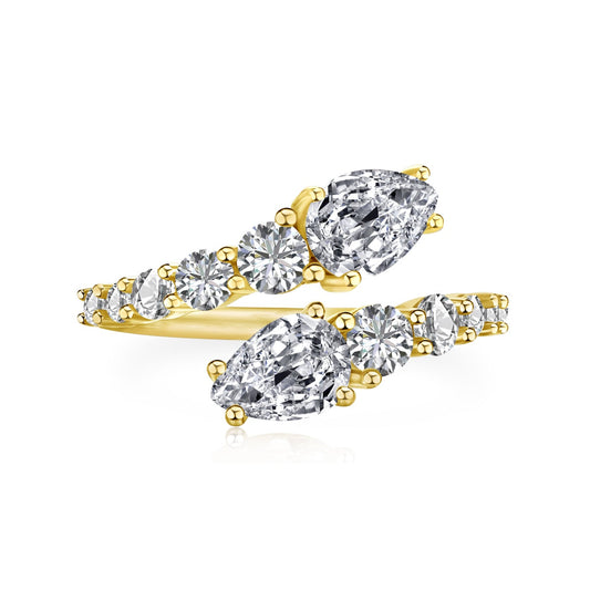 [Lumi Jewellery]Delicate Lively Snake Shape Daily Ring