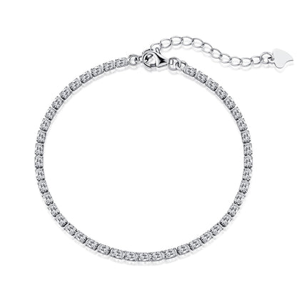 [Lumi Jewellery]Elegant Emerald Cut Daily Bracelet