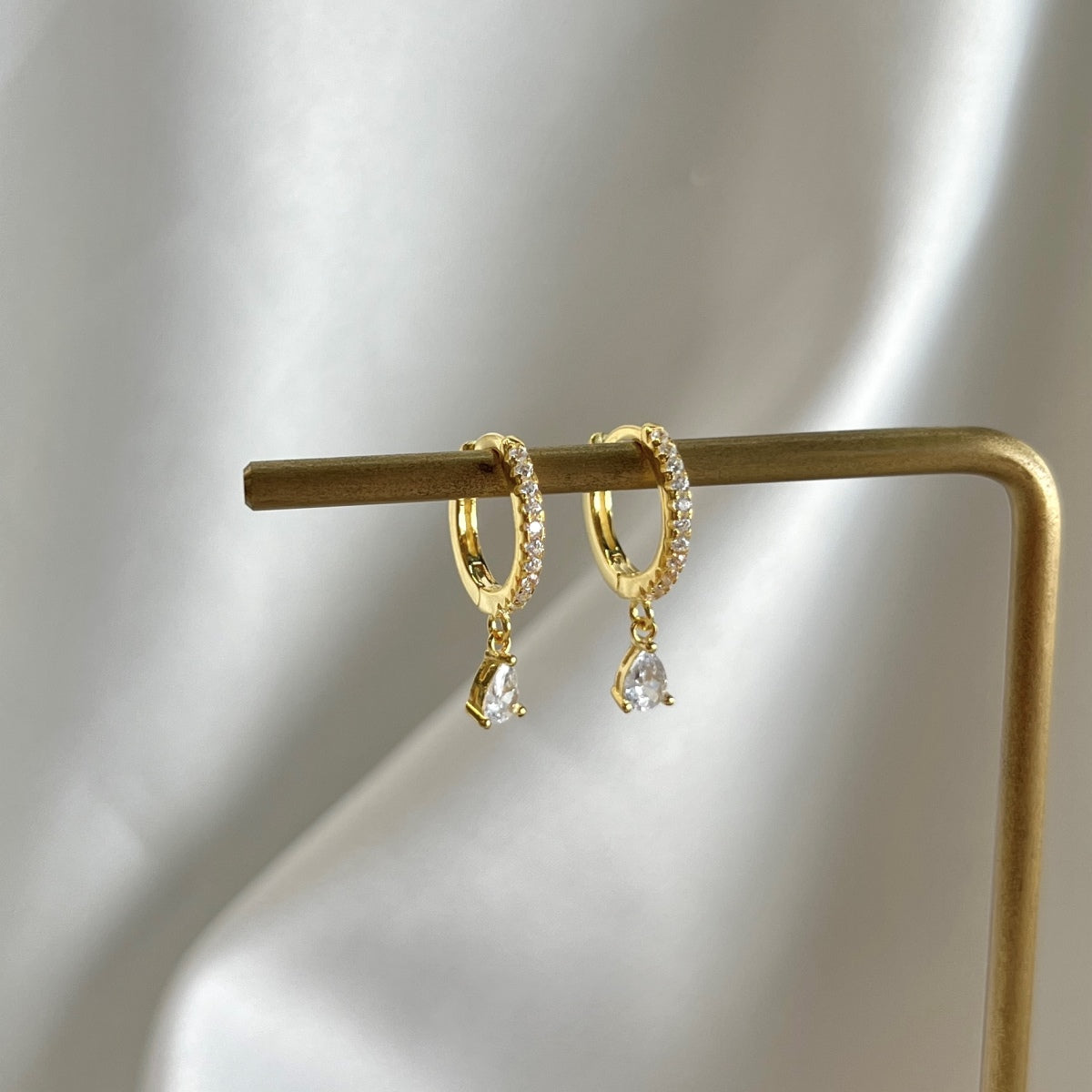 [Lumi Jewellery]Luxurious Geometric Drop Earrings