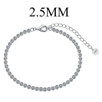 [Lumi Jewellery]Dazzling Sparkling Round Cut Daily Bracelet
