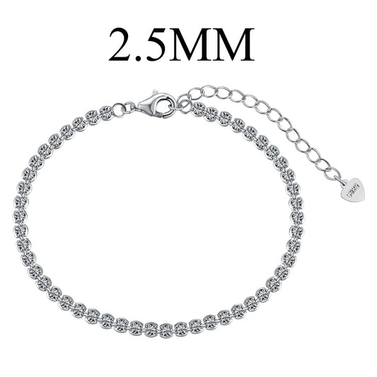 [Lumi Jewellery]Dazzling Sparkling Round Cut Daily Bracelet
