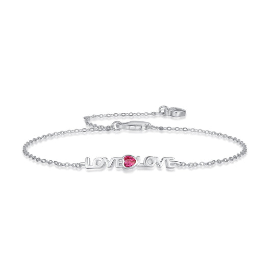 [Lumi Jewellery]Romantic Heart Shape Lover Bracelet