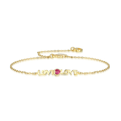 [Lumi Jewellery]Romantic Heart Shape Lover Bracelet