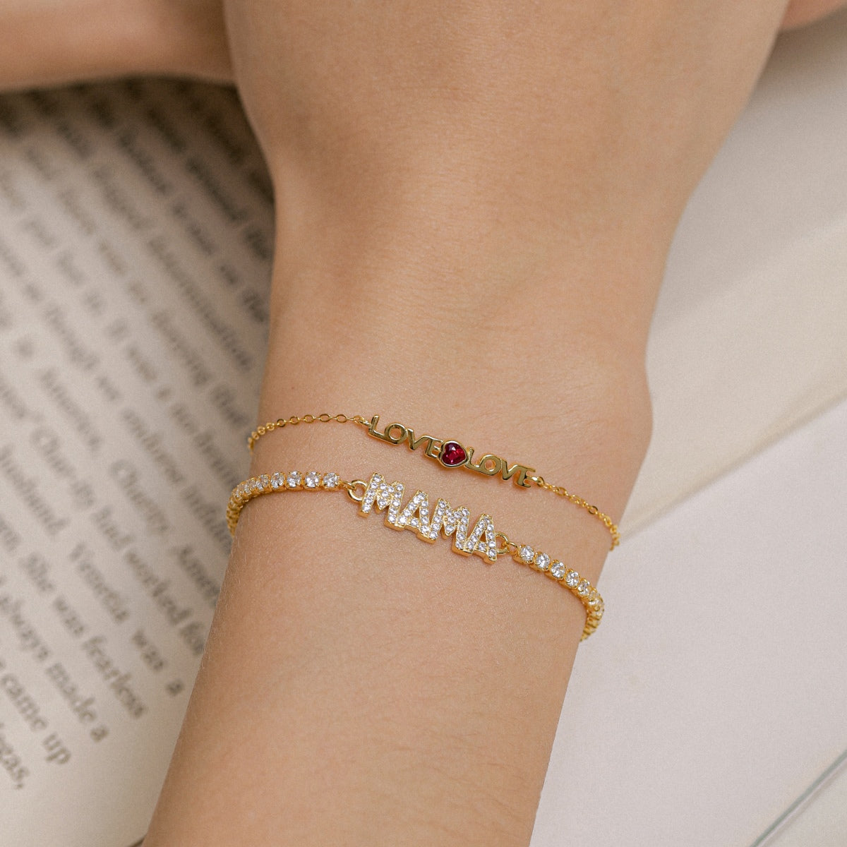 [Lumi Jewellery]Romantic Heart Shape Lover Bracelet
