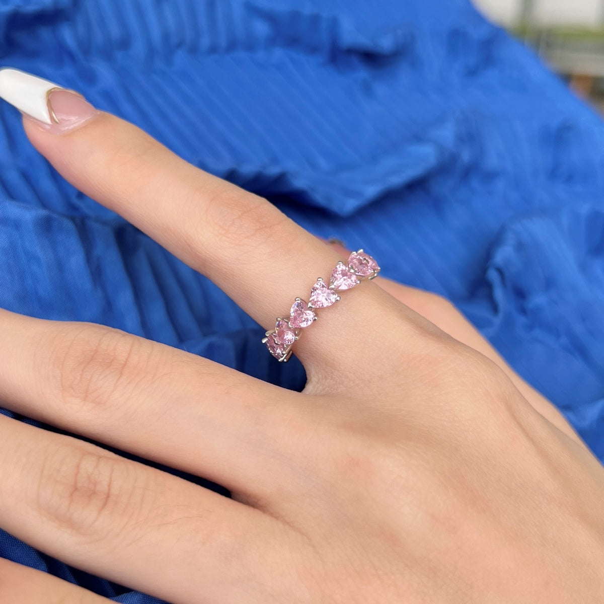 [Lumi Jewellery]0.25 Carat Radiant Romance Heart Cut Lover Ring