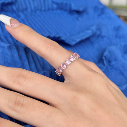 [Lumi Jewellery]0.25 Carat Radiant Romance Heart Cut Lover Ring