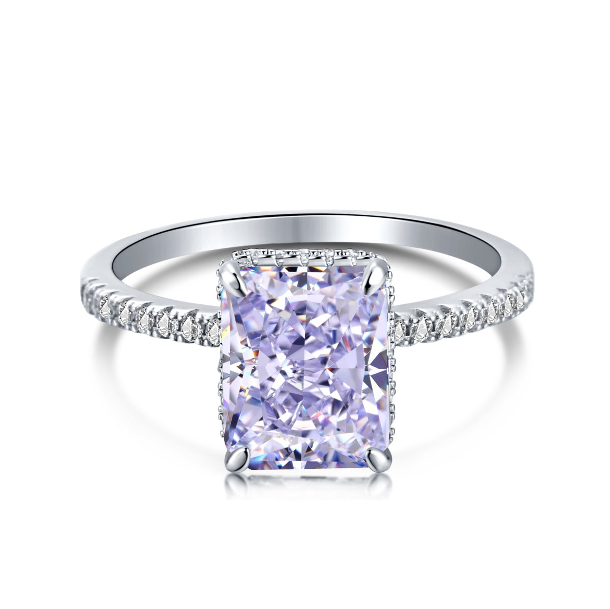 [Lumi Jewellery]4.0 Carat Luxurious Engagement Ring