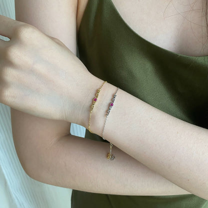 [Lumi Jewellery]Romantic Heart Shape Lover Bracelet