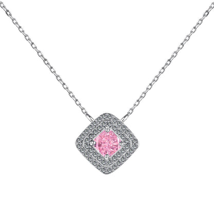 [Lumi Jewellery]Sparkling Asscher Cut Necklace