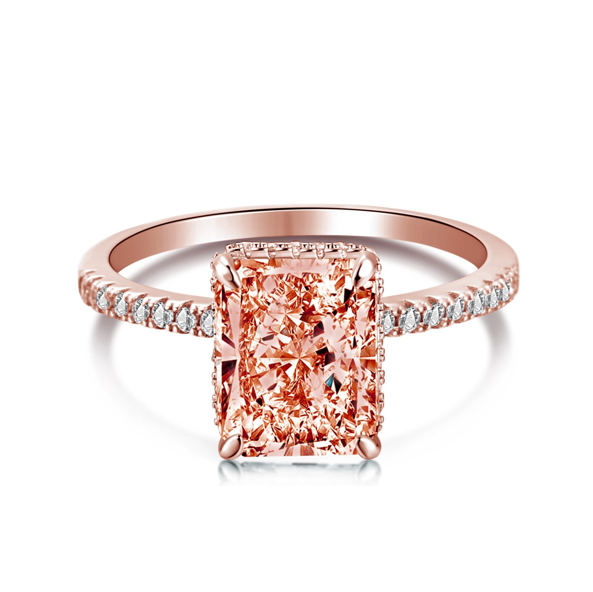 [Lumi Jewellery]4.0 Carat Luxurious Engagement Ring
