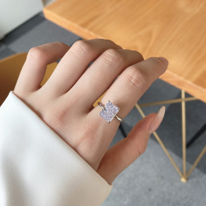 [Lumi Jewellery]4.0 Carat Ornate Enchanting Radiand Cut Banquet Ring